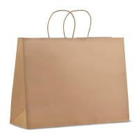 [in-stock]hyp04 Famous Oem Accepted Paper Wedding Branded Gift Food Craft Bag Custom Brown Shopping Kraft Paper Bag