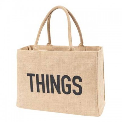 Gift Custom Logo Eco Reusable Cloth Carrying Bags Women Beach Hand Tote Laminated Grocery Promotional Shopping Handbags Jute Bag