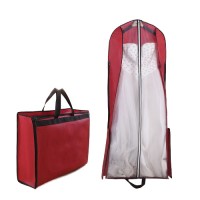 Non woven fashion long bridal wedding dress gown garment bag